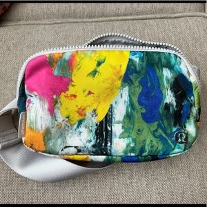 No Limit Paint Splatter Lululemon Everywhere Belt Bag